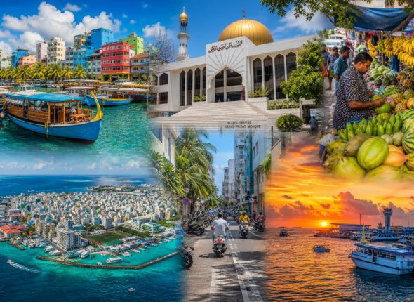 Malรฉ walking tour